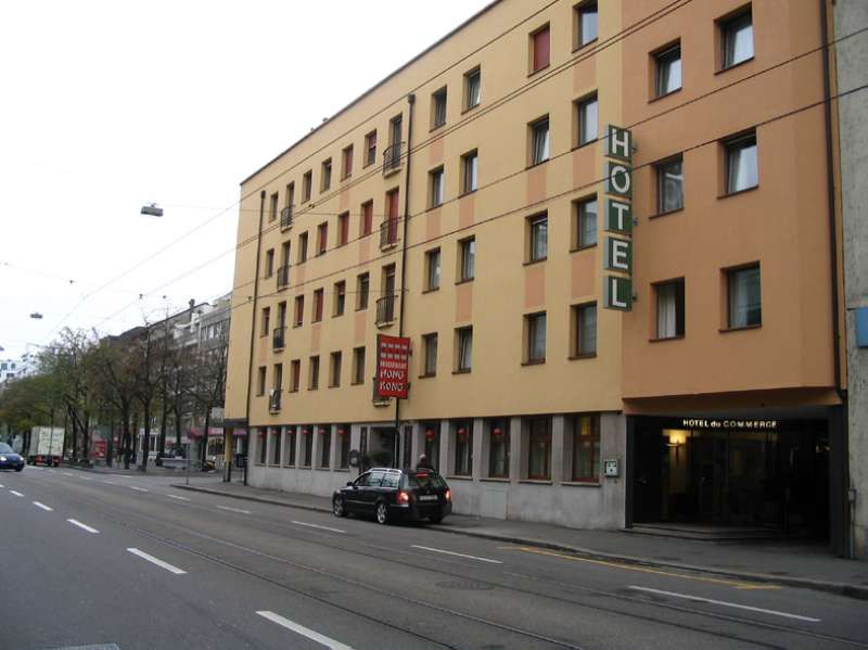 Hotel Du Commerce Basel Exterior photo